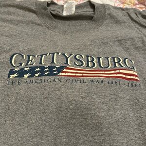 Gettysburg Tee shirt Crew neck XL
